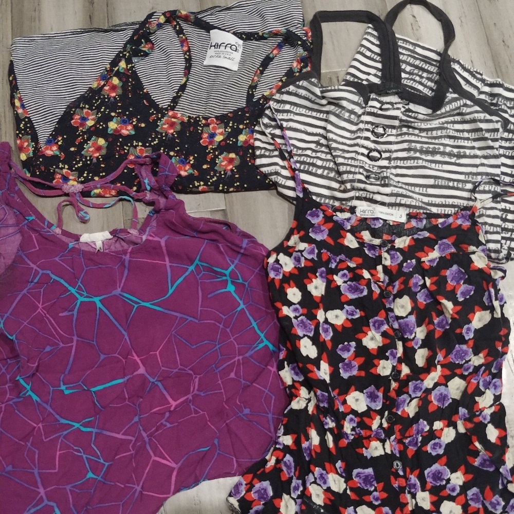 Kirra and hurley 4 shirt bundle